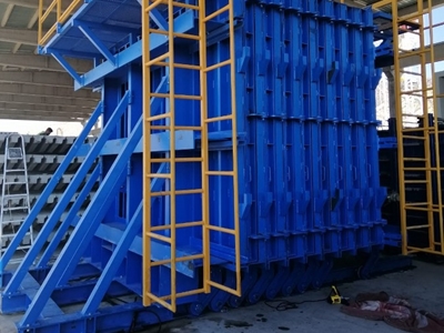 Mur préfabriqué – Moule à batterie verticale – Irak
